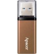 USB флеш Apacer AH25C, 64GB, USB 3.2 Gen1, Bronze (AP64GAH25CJ-1)