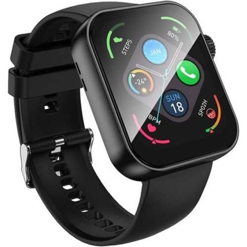 Смартгодинник Borofone BD12, call version, Black (6941991120596)