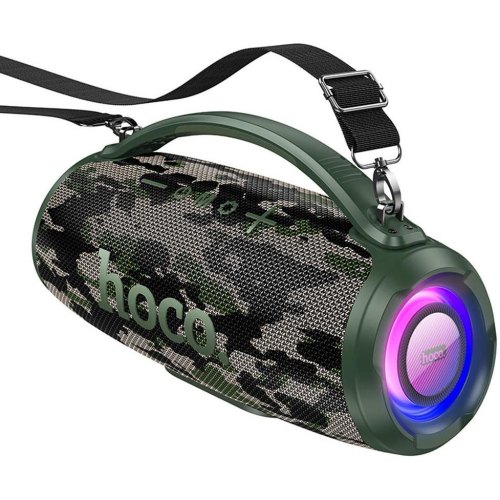Портативна колонка Hoco HA4 mini Surge, Camouflage Green (6942007642309)