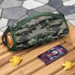 Портативна колонка Hoco HA4 mini Surge, Camouflage Green (6942007642309)