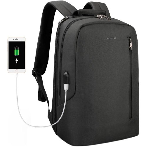 Рюкзак Tigernu T-B3621B, для ноутбука 15.6, Black