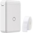 Термопринтер для друку наклейок NIIMBOT D110_M, White (1AA56011604)