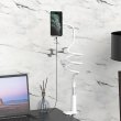 Тримач для смартфона Hoco PH24 Balu, Silver/White (6931474719423)