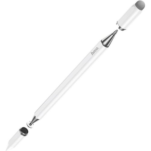 Стилус Hoco GM111 Cool dynamic series 3-in-1, White (6942007619394)