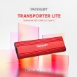 Портативний накопичувач SSD Patriot Transporter Lite, 1TB, USB Type-C, Red (PTPL1TBPEC)