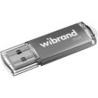 USB флеш Wibrand Cougar, 16GB, USB 2.0, Silver (WI2.0/CU16P1S)