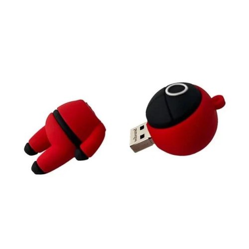 USB флеш Wibrand Squid Game, 16GB, USB 2.0, Red (WI2.0/SG16R)