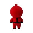 USB флеш Wibrand Squid Game, 16GB, USB 2.0, Red (WI2.0/SG16R)