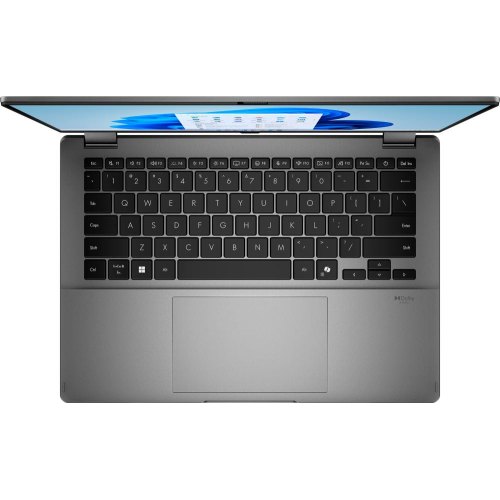 Ноутбук Asus Vivobook Flip 14 TP3407SA-QL011W, 14 WUXGA OLED, Intel Ultra 5 226V, 16GB, SSD 512GB, UMA, Win11, сірий (90NB14Y1-M000E0)