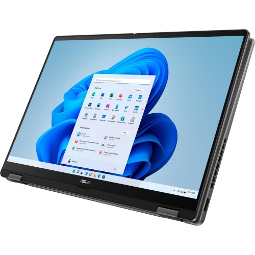 Ноутбук Asus Vivobook Flip 14 TP3407SA-QL011W, 14 WUXGA OLED, Intel Ultra 5 226V, 16GB, SSD 512GB, UMA, Win11, сірий (90NB14Y1-M000E0)