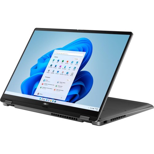 Ноутбук Asus Vivobook Flip 14 TP3407SA-QL011W, 14 WUXGA OLED, Intel Ultra 5 226V, 16GB, SSD 512GB, UMA, Win11, сірий (90NB14Y1-M000E0)