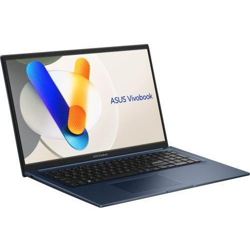 Ноутбук Asus Vivobook 17 X1704VA-AU531, 17.3 FHD IPS, Intel i5-1334U, 16GB, SSD 512GB, UMA, noOS, блакитний (90NB10V2-M00LK0)