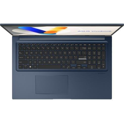 Ноутбук Asus Vivobook 17 X1704VA-AU531, 17.3 FHD IPS, Intel i5-1334U, 16GB, SSD 512GB, UMA, noOS, блакитний (90NB10V2-M00LK0)