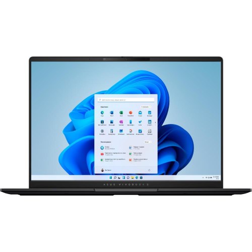 Ноутбук Asus Vivobook S 14 M5406KA-PP113W, 14 3K OLED, AMD AI 7 350, 24GB, SSD 1TB, UMA, Win11, чорний (90NB15W3-M00670)
