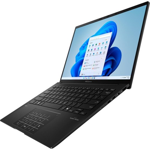 Ноутбук Asus Zenbook 14 UM3406KA-QD149W, 14 WUXGA OLED, AMD AI 7 350, 32GB, SSD 1TB, UMA, Win11, чорний (90NB14U1-M00940)