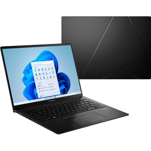 Ноутбук Asus Zenbook 14 UM3406KA-QD149W, 14 WUXGA OLED, AMD AI 7 350, 32GB, SSD 1TB, UMA, Win11, чорний (90NB14U1-M00940)