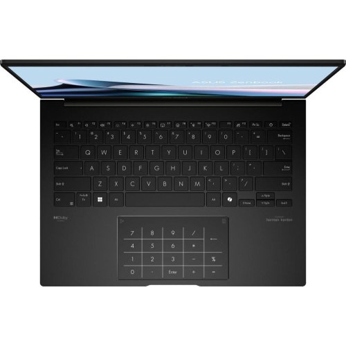 Ноутбук Asus Zenbook 14 UM3406KA-QD160, 14 WUXGA OLED, AMD AI 7 350, 32GB, SSD 1TB, UMA, noOS, чорний (90NB14U1-M00950)