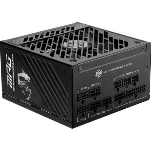 Блок живлення MSI MPG A850GS, 850W, ATX, PCIE5