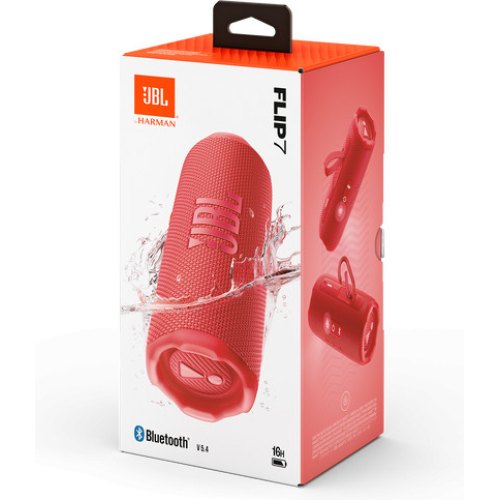 Портативна колонка JBL Flip 7 Red (JBLFLIP7RED)