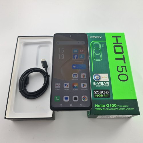 Смартфон Infinix Hot 50 (X6882) 8/256Gb Titanium Grey USED **