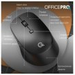 Миша бездротова OfficePro M305B Silent Click Ergonomic Wireless Black