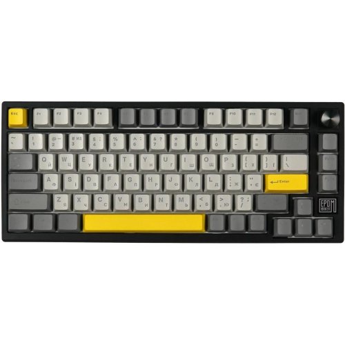 Клавіатура бездротова, механічна Epomaker TH80 SE Budgerigar V2 Black (TH80-SE-B-BV2)
