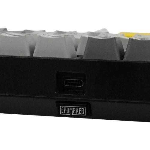 Клавіатура бездротова, механічна Epomaker TH80 SE Budgerigar V2 Black (TH80-SE-B-BV2)