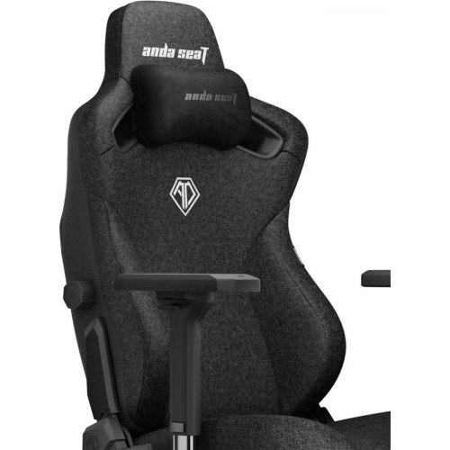 Крісло геймерське Anda Seat Kaiser 3 Size XL Fabric Black (AD12YDC-XL-01-B-CF)