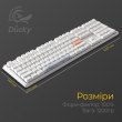 Клавіатура дротова, механічна Ducky One 3 Cherry MX Brown RGB UA White (DKON2108ST-BUAPXPWWWSC1)