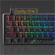 Клавіатура дротова, механічна Ducky One 3 Mini Cherry MX Silent red RGB UA Black (DKON2161ST-SUAPXCLAWSC1)