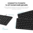 Клавіатура дротова OfficePro SK166