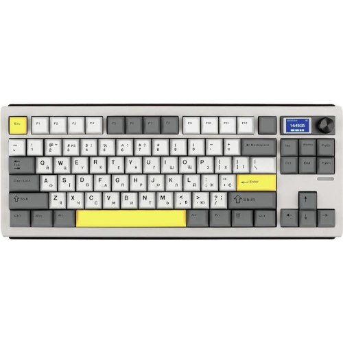 Клавіатура бездротова, механічна Epomaker Shadow-S Mulan White (SHS-W-M)