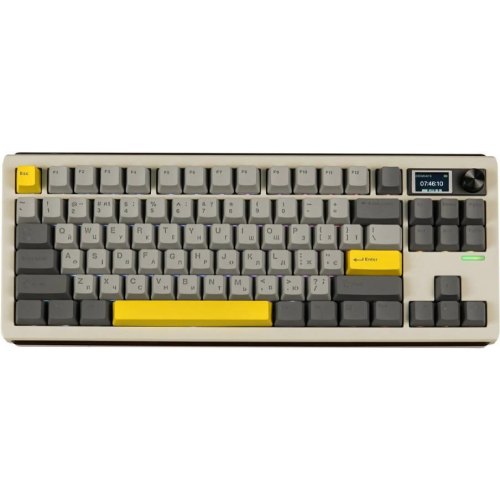 Клавіатура бездротова, механічна Epomaker Shadow-S Mulan White (SHS-W-M)