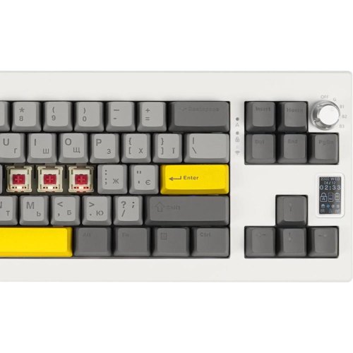 Клавіатура бездротова, механічна Epomaker Shadow-X Mulan White (SHX-W-M)