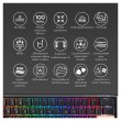 Клавіатура дротова, механічна Ducky One 3 Mini Cherry MX Speed silver RGB UA Black (DKON2161ST-PUAPXCLAWSC1)
