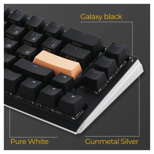 Клавіатура дротова, механічна Ducky One 3 Mini Cherry MX Speed silver RGB UA Black (DKON2161ST-PUAPXCLAWSC1)