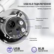 Мікрофон Fifine T688W, USB/XLR