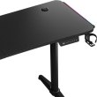 Стіл комп'ютерний Anda Seat Terminator RGB, з електрорегулюванням висоти, Black (AD-D-DD1-1600L-01-B)
