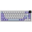 Клавіатура бездротова, механічна Ajazz AK650 Flying Fish Switch Purple (AK650-FF-PWB)