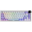 Клавіатура бездротова, механічна Ajazz AK650 Flying Fish Switch Purple (AK650-FF-PWB)