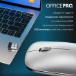 Миша бездротова OfficePro M225S Silent Click Wireless Silver