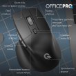 Миша бездротова OfficePro M395B Silent Click Ergonomic Wireless Black