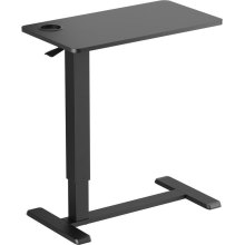 Стіл офісний OfficePro ODM366B, з регулюванням висоти, Black