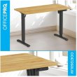Стіл комп'ютерний OfficePro ODE1260LW, з електрорегулюванням висоти