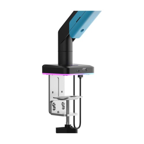 Кріплення настільне для монітора Anda Seat Stealth Pro II RGB 17-42 Blue (AD-W-A9X-1S-BS)