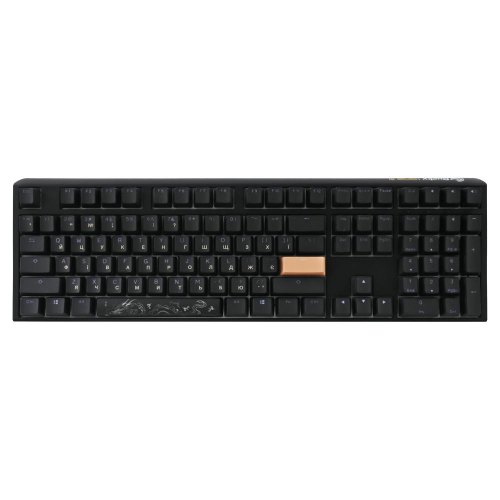 Клавіатура дротова, механічна Ducky One 3 Cherry MX Blue RGB UA Black (DKON2108ST-CUAPXCLAWSC1)