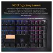 Клавіатура дротова, механічна Ducky One 3 Cherry MX Blue RGB UA Black (DKON2108ST-CUAPXCLAWSC1)
