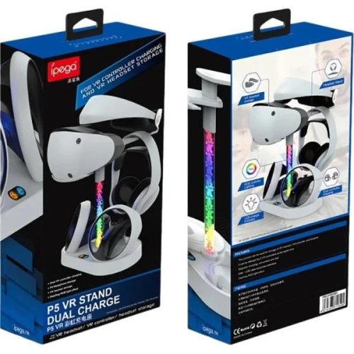 Підставка iPega PG-P5V001, для Sony VR2, з зарядкою для контролерів