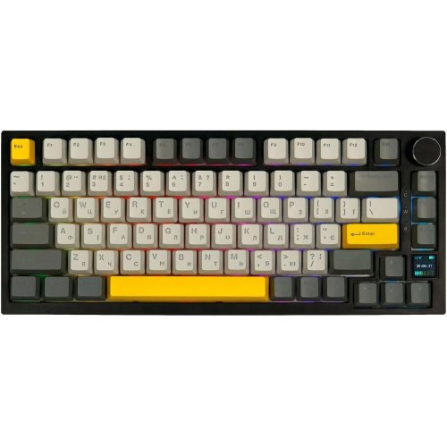 Клавіатура бездротова, механічна Epomaker AK820 Pro Gift Switch Black (AK820-PRO-B-G)