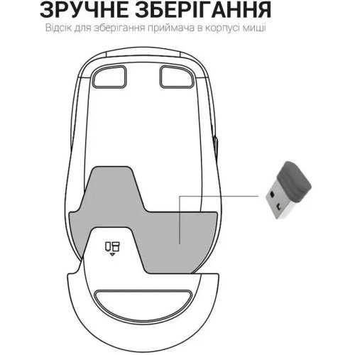 Миша бездротова OfficePro Wireless M230M